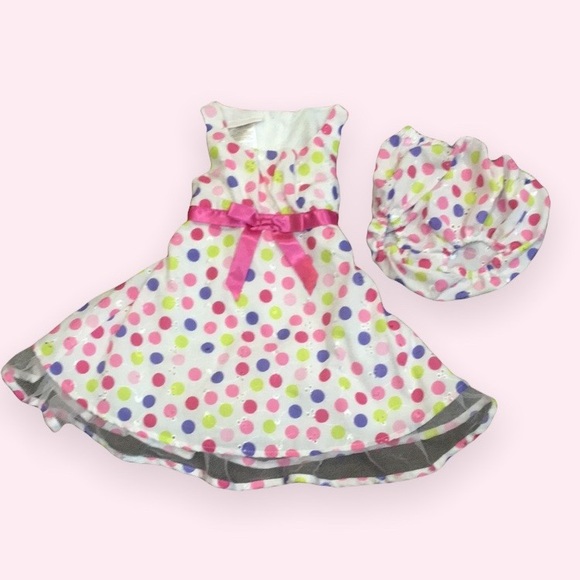 Bonnie Baby Other - Bonnie Baby Polka Dot dress